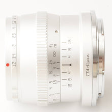 画像をギャラリービューアに読み込む, 銘匠光学 Meishokogaku TTArtisan 50mm F1.2 C ニコンZ用 APS-C シルバー