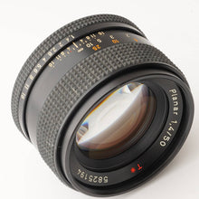 Load image into Gallery viewer, Contax Carl Zeiss Planar 50mm f/1.4 T* Yashica Contax Mount