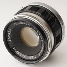 Load image into Gallery viewer, Olympus PEN F / F.Zuiko Auto-S 38mm f/1.8