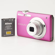 画像をギャラリービューアに読み込む, ニコン Nikon COOLPIX S3000 ピンク コンパクトデジタルカメラ