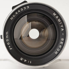 Load image into Gallery viewer, Mamiya Mamiya-Sekor 65mm f/4.5