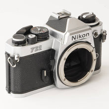 Load image into Gallery viewer, Nikon FE2 Silver Body 35mm SLR Film Camera
