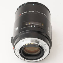 Load image into Gallery viewer, Minolta AF Macro 100mm f/2.8 for Sony A Mount
