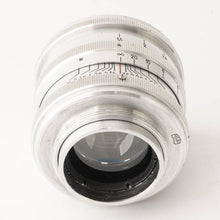 Load image into Gallery viewer, Carl Zeiss Sonnar 5.8cm 58mm f/1.5 L39