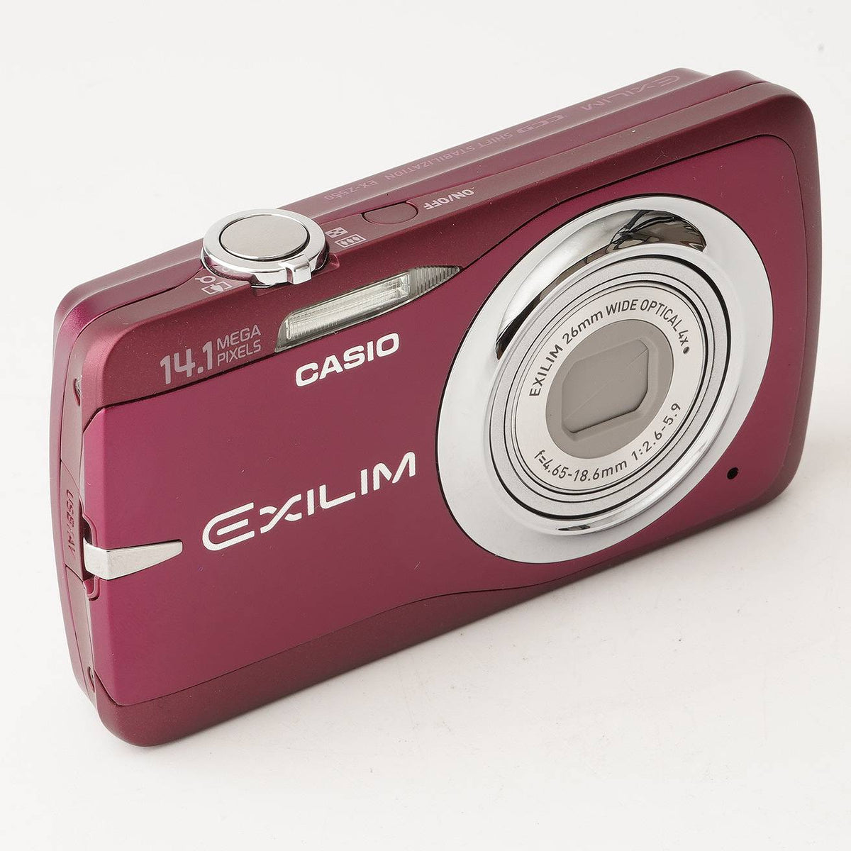 カシオ Casio EXILIM EX-Z550 レッド 4x 光学ズーム – Natural Camera