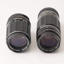 Load image into Gallery viewer, Pentax Super Takumar 135mm f/3.5 / Takumar 200mm f/5.6 M42 Mount