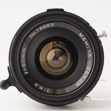 Load image into Gallery viewer, Mamiya MAMIYA-SEKOR 50mm f/6.3 For Mamiya Universal