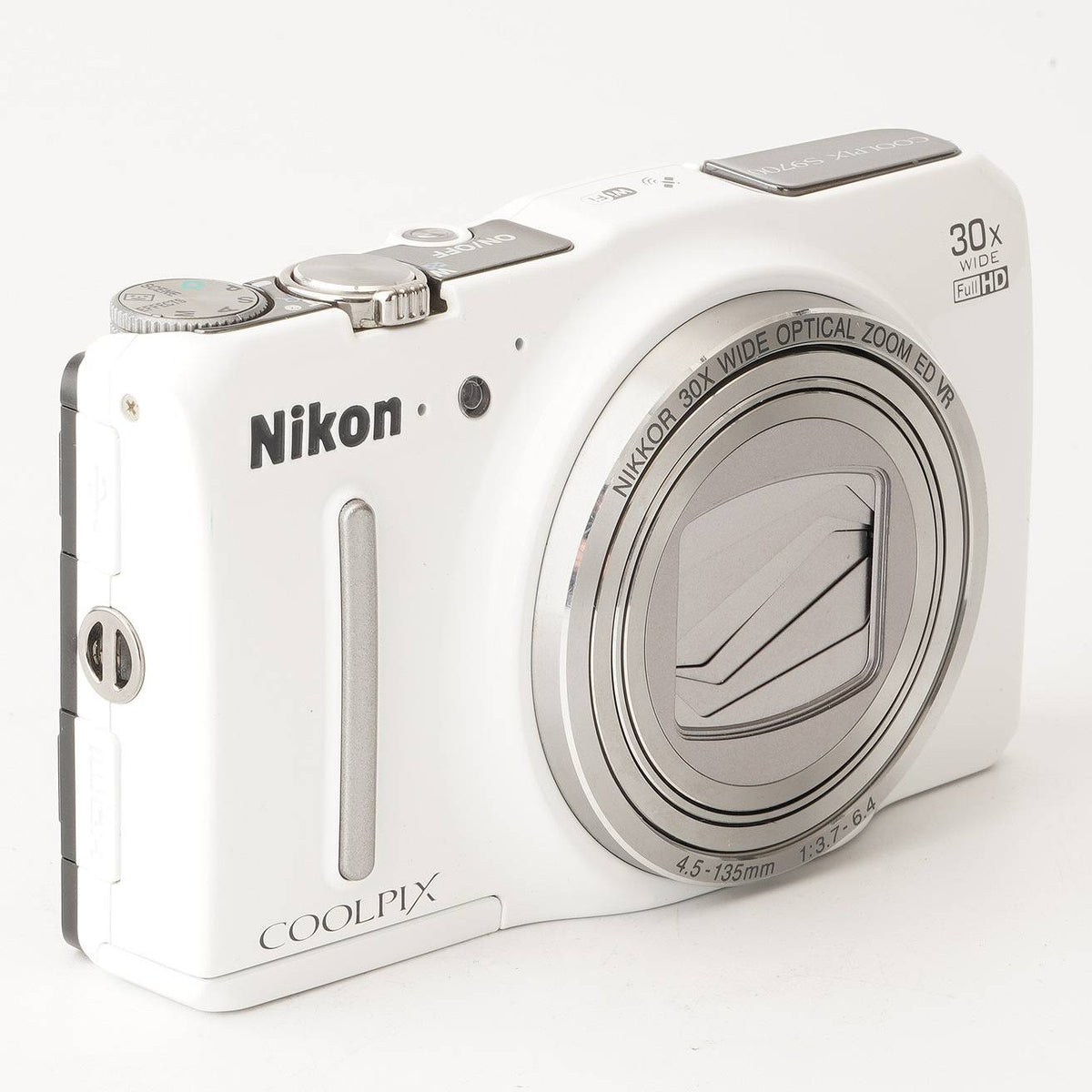 ニコン Nikon COOLPIX S9700 エレガントホワイト 30x 光学ズーム