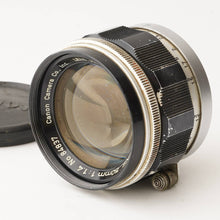 画像をギャラリービューアに読み込む, キヤノン Canon 50mm F1.4 ライカ L39 マウント