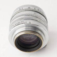 Load image into Gallery viewer, Canon Serenar 50mm f/1.8 L39 LTM Silver