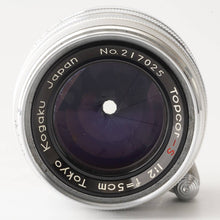 画像をギャラリービューアに読み込む, 東京光学 Tokyo Kogaku Topcor-S 50mm F2