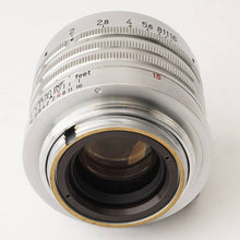 画像をギャラリービューアに読み込む, ニコン Nippon Kogaku Japan NIKKOR-H C 5cm 50mm F2 ライカ L39マウント