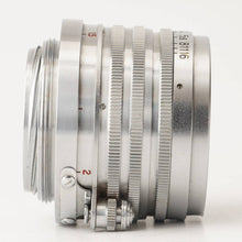 画像をギャラリービューアに読み込む, ニコン Nippon Kogaku Japan NIKKOR-H C 5cm 50mm F2 ライカ L39マウント