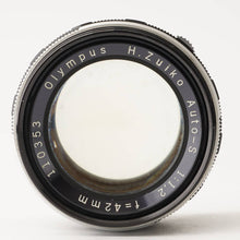 画像をギャラリービューアに読み込む, オリンパス Olympus H.Zuiko Auto-S 42mm F1.2