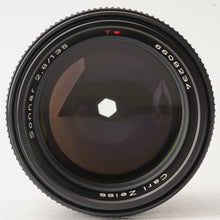 画像をギャラリービューアに読み込む, コンタックス Contax Carl Zeiss Sonnar 135mm F2.8 T* AEJ C/Yマウント