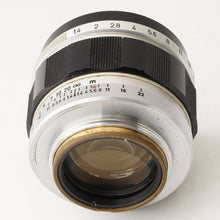 Load image into Gallery viewer, Canon 50mm f/1.4 L39 LTM