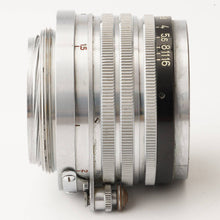 画像をギャラリービューアに読み込む, ニコン Nippon Kogaku Japan NIKKOR-H C 50mm F2 黒帯 ライカ L39マウント