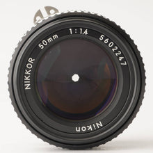 画像をギャラリービューアに読み込む, ニコン Nikon Ai-s NIKKOR 50mm F1.4