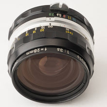 画像をギャラリービューアに読み込む, ニコン Nikon 非Ai NIKKOR-H Auto 28mm F3.5