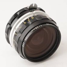 画像をギャラリービューアに読み込む, ニコン Nikon 非Ai NIKKOR-H Auto 28mm F3.5