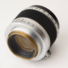画像をギャラリービューアに読み込む, キヤノン Canon 50mm F1.8 ライカ L39マウント