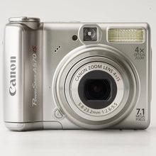 Load image into Gallery viewer, Canon PowerShot A570 IS Silver 4x Optical Zoom