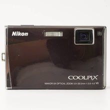 Load image into Gallery viewer, Nikon COOLPIX S60 Purplish Black 5x Optical Zoom