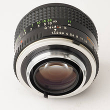 画像をギャラリービューアに読み込む, ミノルタ Minolta MC Rokkor PG 50mm F1.4