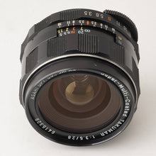 画像をギャラリービューアに読み込む, ペンタックス Pentax Asahi Super Multi Coated TAKUMAR 28mm F3.5