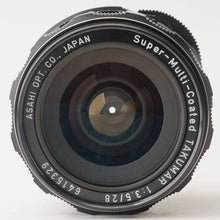 画像をギャラリービューアに読み込む, ペンタックス Pentax Asahi Super Multi Coated TAKUMAR 28mm F3.5