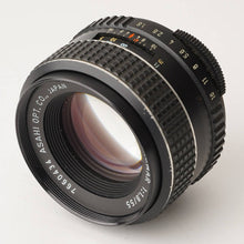 画像をギャラリービューアに読み込む, ペンタックス Pentax Asahi SMC Takumar 55mm F1.8