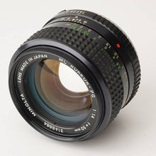 画像をギャラリービューアに読み込む, ミノルタ Minolta MC Rokkor PG 50mm F1.4