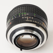 画像をギャラリービューアに読み込む, ミノルタ Minolta MC Rokkor PG 50mm F1.4