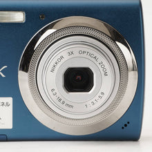 Load image into Gallery viewer, Nikon COOLPIX S230 Dark Blue 3x Optical Zoom