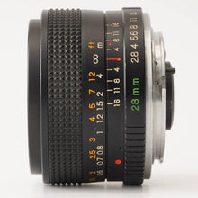 画像をギャラリービューアに読み込む, ヤシカ Yashica ML 28mm F2.8