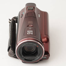 Load image into Gallery viewer, Canon iVIS HF M41 Red 10x Optical Zoom HD Video Camera
