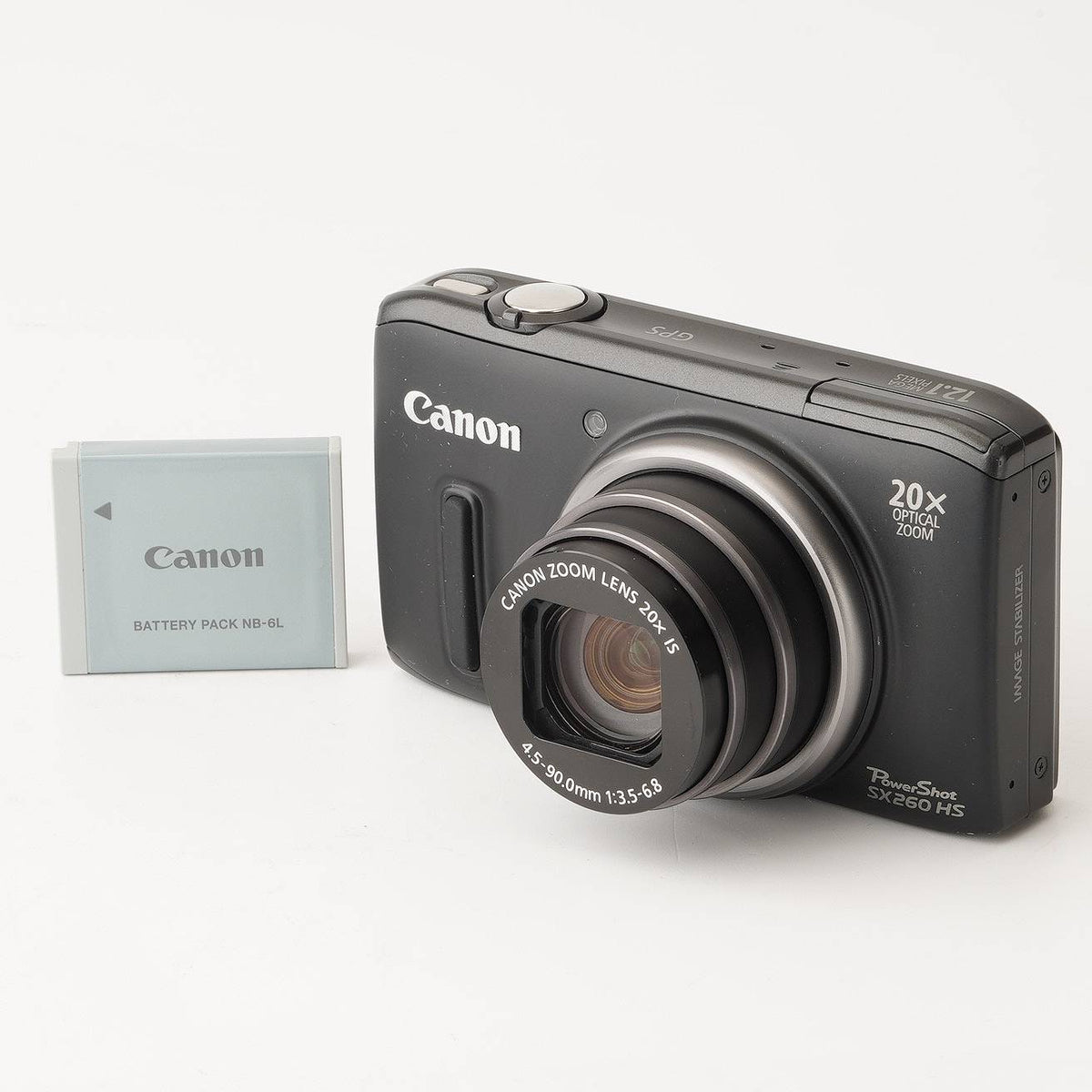 キヤノン Canon PowerShot SX260 HS ブラック 20x 光学ズーム