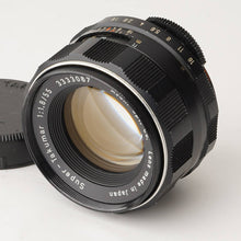 画像をギャラリービューアに読み込む, ペンタックス Pentax Asahi スーパータクマー Super Takumar 55mm F1.8 M42 マウント