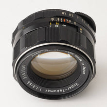画像をギャラリービューアに読み込む, ペンタックス Pentax Asahi スーパータクマー Super Takumar 55mm F1.8 M42 マウント