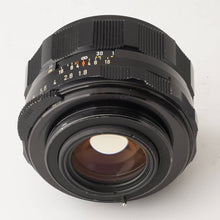 画像をギャラリービューアに読み込む, ペンタックス Pentax Asahi スーパータクマー Super Takumar 55mm F1.8 M42 マウント