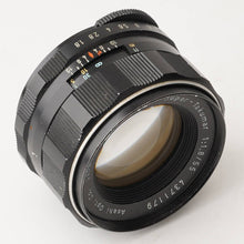 画像をギャラリービューアに読み込む, ペンタックス Pentax Asahi スーパータクマー Super Takumar 55mm F1.8 M42 マウント