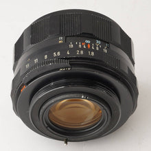 画像をギャラリービューアに読み込む, ペンタックス Pentax Asahi スーパータクマー Super Takumar 55mm F1.8 M42 マウント