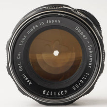 画像をギャラリービューアに読み込む, ペンタックス Pentax Asahi スーパータクマー Super Takumar 55mm F1.8 M42 マウント
