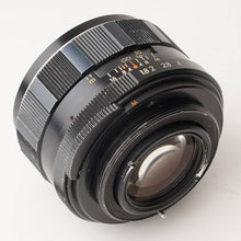 画像をギャラリービューアに読み込む, ペンタックス Pentax スーパータクマー Super Takumar 55mm f/1.8 前期 M42マウント