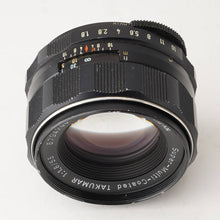 画像をギャラリービューアに読み込む, ペンタックス Pentax Asahi Super Multi Coated タクマー Takumar 55mm F1.8 M42 マウント