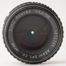 画像をギャラリービューアに読み込む, ペンタックス Pentax ASAHI SMC PENTAX 50mm F1.4 Kマウント