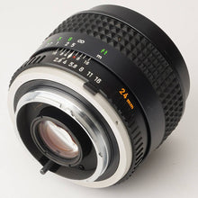 画像をギャラリービューアに読み込む, ミノルタ Minolta MC W.ROKKOR 24mm F2.8 MCマウント