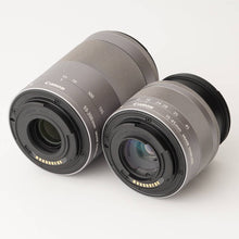 Load image into Gallery viewer, Canon EOS Kiss M / EF-M 15-45mm f/3.5-6.3 IS STM / EF-M 55-200mm f/4.5-6.3 IS STM