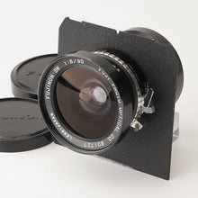 画像をギャラリービューアに読み込む, フジ Fuji Fujinon SW 90mm F8