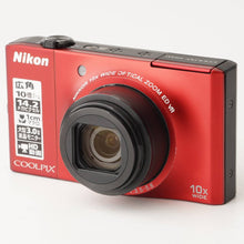 画像をギャラリービューアに読み込む, ニコン Nikon COOLPIX S8000 レッド 10x 光学ズーム